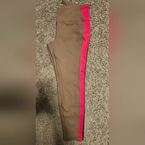 EUC Torrid Brown And Hot Pink Active Leggings